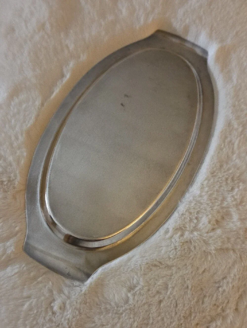 2 Vintage Ornate Glass and Silver Serving Dishes